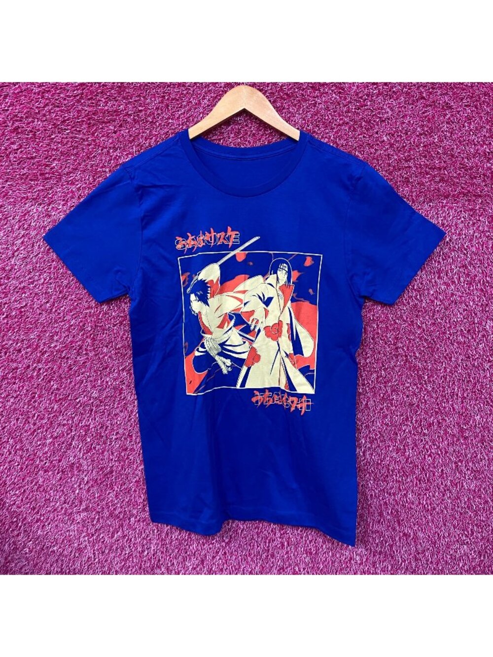Sasuke & Itachi Uchiha Battle of Bros Naruto Shippuden Tee M